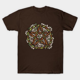 Green Witch Pentagram T-Shirt